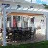 10x12 Vinyl Pergola