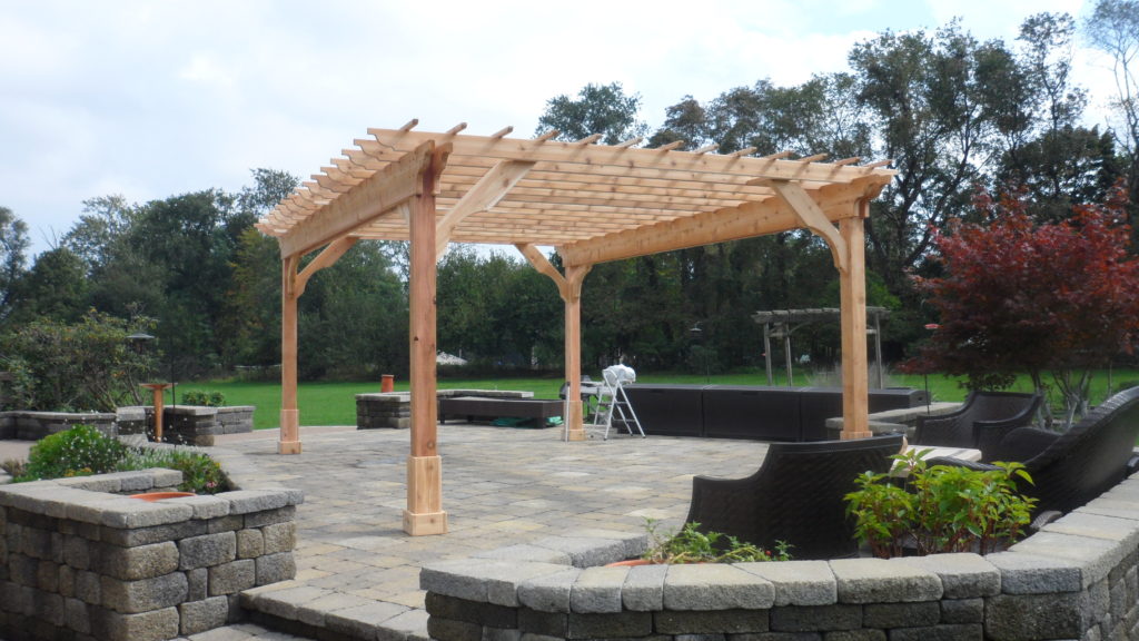 12x16 Cedar Pergola