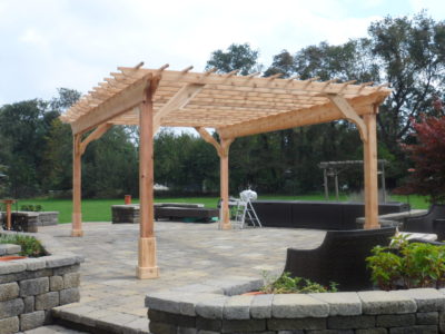 12x16 Cedar Pergola