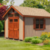 10x12 Gable Shed - LP SmartSide Siding