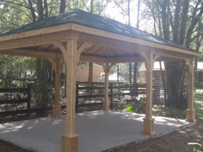 12' x 20' Cedar Pavilion