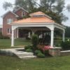 16' x 16' Pagoda Roof Pavilion, Round Columns