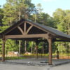 16'x20' Cedar Crown Pavilion