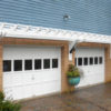 Eyebrow Pergola - 2 Car Garage