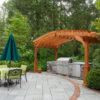 Cedar Arch Pergola