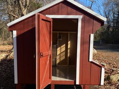 6x10 Quaker Coop Side door