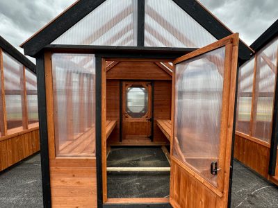 Cedar Greenhouse Shed